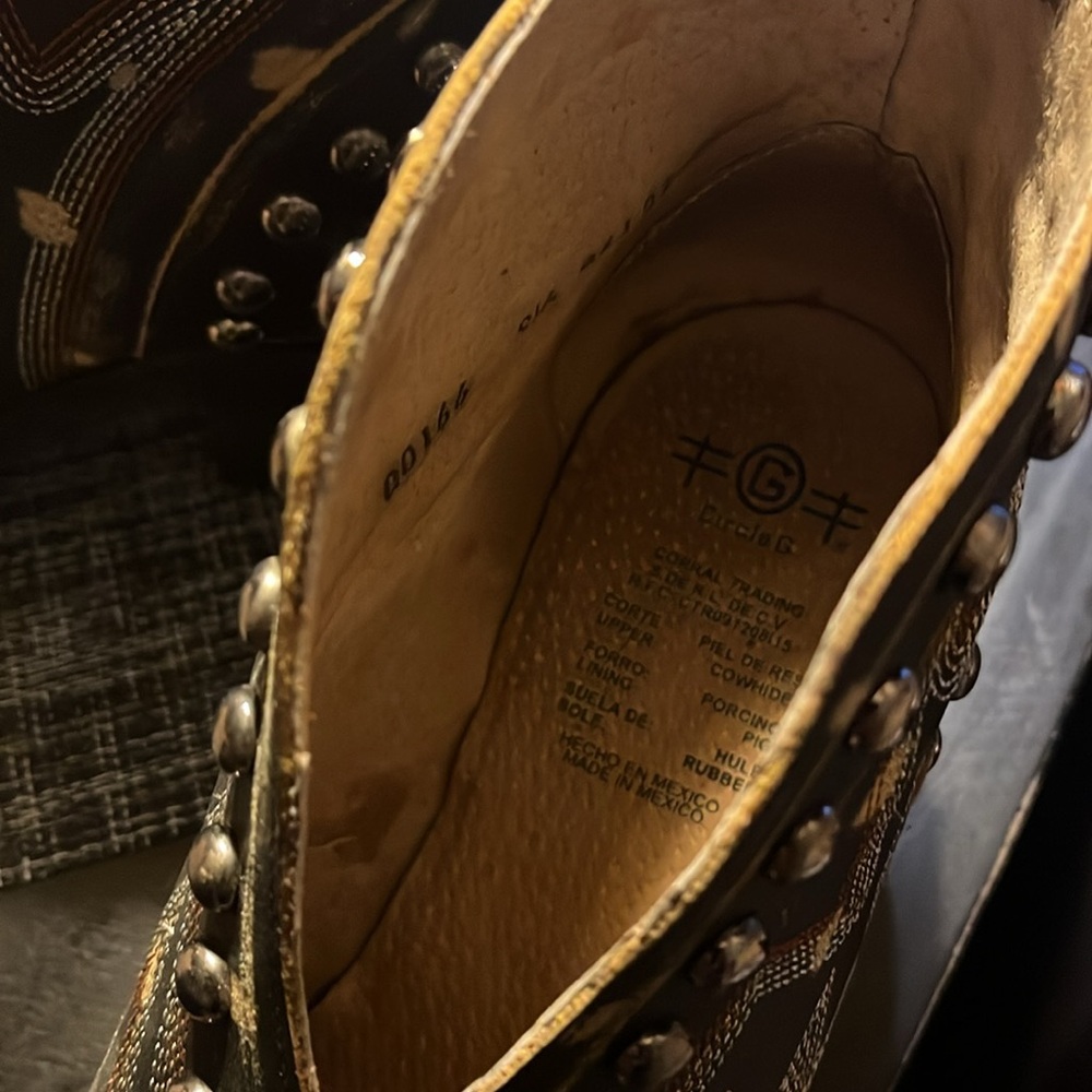 Handmade circle boots - Picture 8 of 12